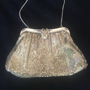 Whiting & Davis vintage mesh evening bag.